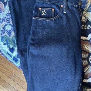 Dark Blue Denim Jeans
